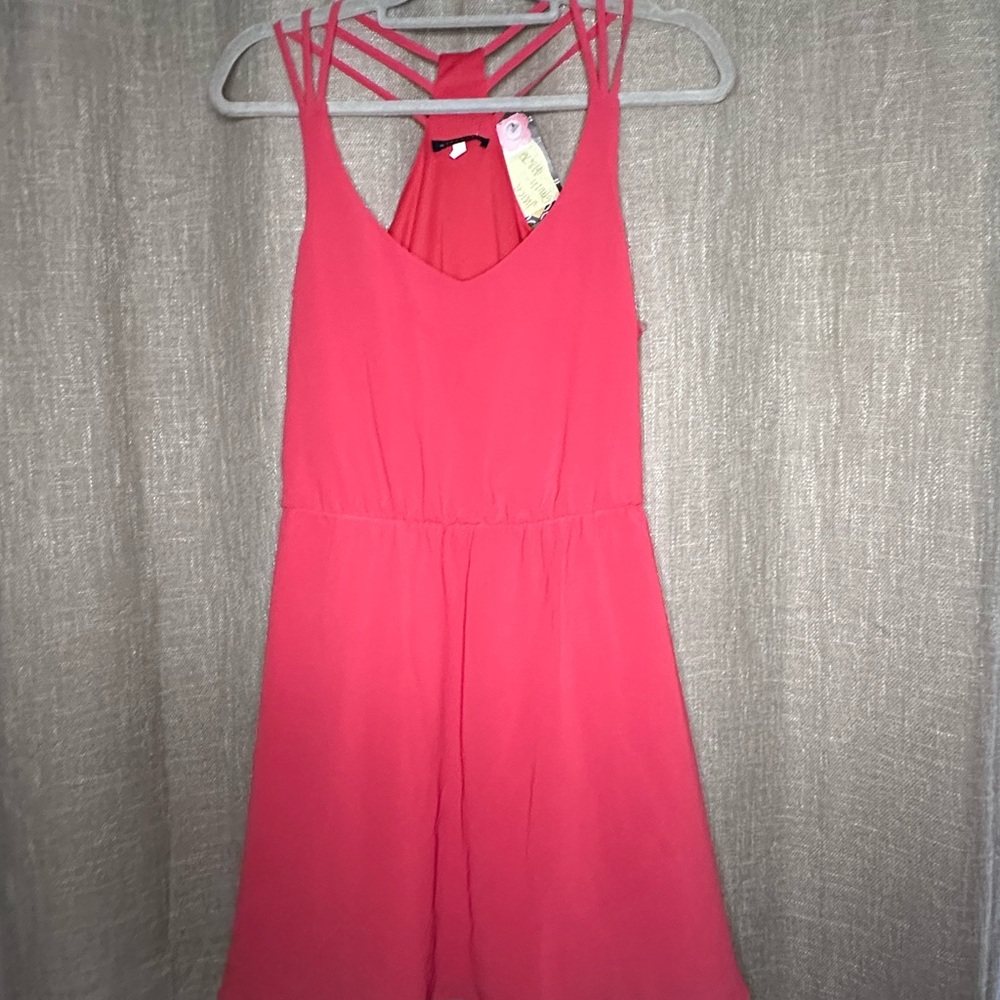 Staccato Coral Orange Dress Size Large